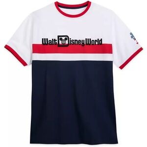 Walt Disney World Red White And Blue Vintage Style Shirt
